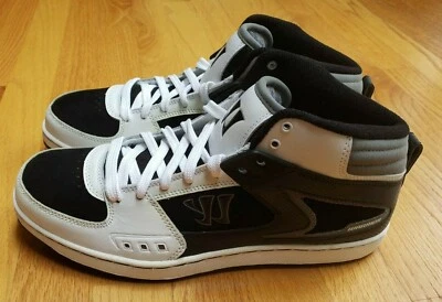 全新 Warrior 运动时尚 曲棍球运动鞋 男式 尺码 9,9.5,10,10.5,11,11.5,15 — 第 1/4 张图片