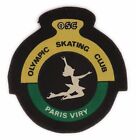 Ecusson imprimé ♦ Club de Danse olympique sur Glace de Paris Viry-Chatillon