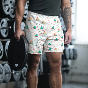 Men's Athletic Long Shorts - Picture 1 of 15