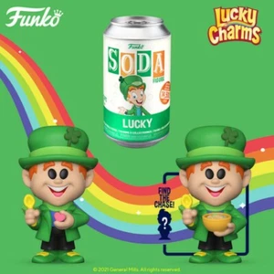 Funko General Mills Lucky Charms Kobold Vinyl Figur SODA Figur Anzeige Icons - Bild 1 von 3