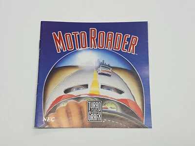 Moto Roader Authentic Original TurboGrafx-16 NEC Manual Only - Image 1 of 4