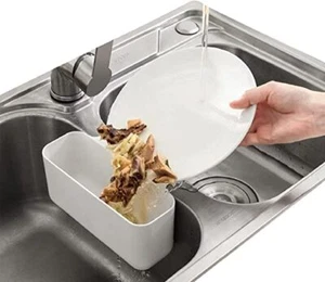 Sink Drain Strainer Basket HDYA Kitchen Food Waste Leftovers Food Catcher ✅ - Picture 1 of 6