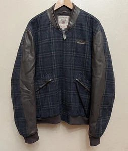 Chevignon Leder Wolljacke. Varsity Baseball Bomber Französisch XXL EUC - Bild 1 von 5