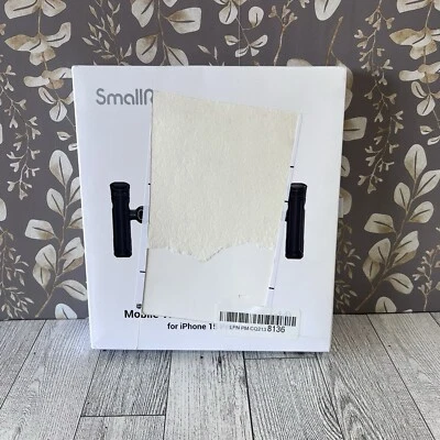 Small rig Mobile Video Kit Dual Handheld For iPhone 15 Pro Max OPEN BOX - Image 1 of 3