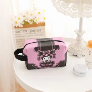 Niña Damas Kuromi Bolsa de Cosméticos Estuche de Maquillaje Bolsa de Almacenamiento Bolso Organizador - Imagen 1 de 1