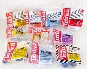Tonka Truck Toys - McDonalds 1992/1994 2 COMPLETE SETS & U3 - NEW (10 Vehicles) - Picture 1 of 2