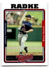 2005 Topps Brad Radke Minnesota Twins #165