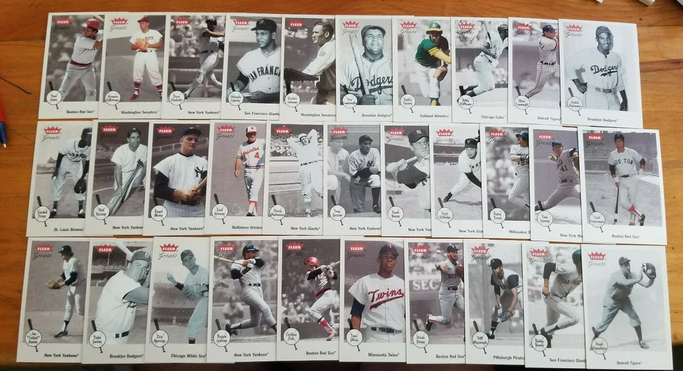 2002 Greats of the Game Fleer You pick choice HOF'ers - Image 1 of 1