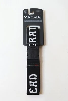 Cinturón elástico Arcade Performance color: Grateful Dead negro talla única hasta 40" Foto 1 de 4