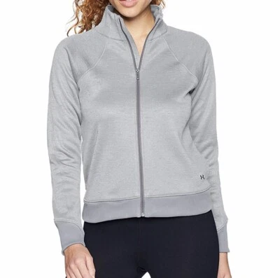 Camiseta de mujer Under Armour polar cremallera completa XXL gris acero manga larga Foto 1 de 4