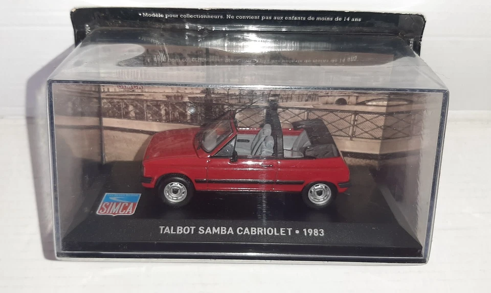TALBOT SAMBA CABRIOLET 1983 SCALA 1/43 - Immagine 1 di 1