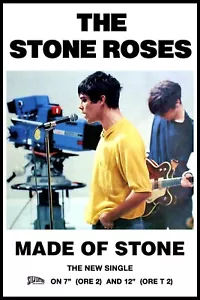 More details for the stone roses - made of stone  poster - various sizes
