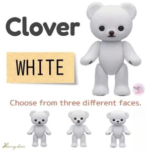 Honey bear 2.5in CLOVER,, WHITE,, JAPAN #252 miniature - Picture 1 of 15
