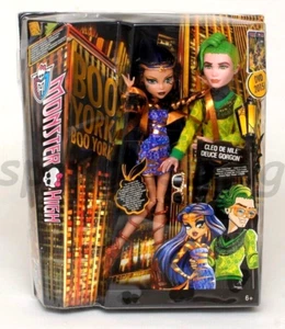Monster High Boo York Puppen Set Traumpaar Cleo De Nile und Deuce Gorgon Puppe - Bild 1 von 1