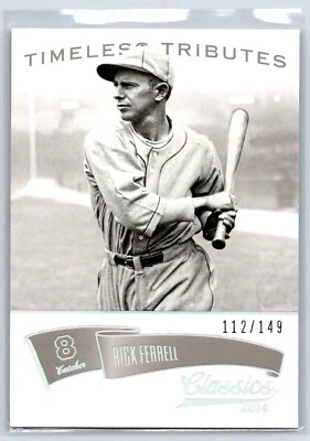2014 Panini Classics - Rick Ferrell #110 /149 - Image 1 of 2