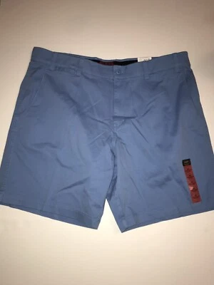 Nwt Mens Size 46 Blue Shorts Comfort Stretch Waistband Flex Fabric Msrp $40 - Image 1 of 4