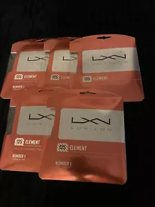 5 Luxilon Element Sets:16L / 125 - Picture 1 of 3