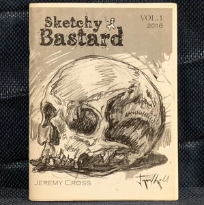 Jeremy Cross "Sketchy Bastard 1" art book - Bild 1 von 2