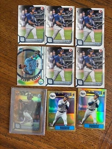 2022 NSCC National Convention Bowman Chrome Gold /50 Wander Franco Rookie PLUS 8 - Picture 1 of 10