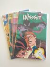 Whisper Comics #5, 11, 16, 22 Posten