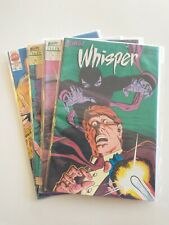 WHISPER Comic Books #5, 11, 16, 22 lot