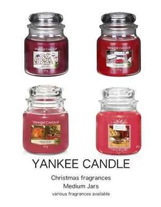 Yankee Candle Medium Jar Christmas Scents - Picture 1 of 18