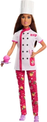 Barbie You Can Be Anything: Muñeca PASTRY CHEF 11" (2022, Mattel) #HKT67 Foto 1 de 3