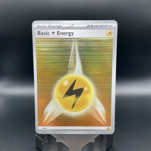 Pokemon Basic Lightning Energy 020 (Horizontal Holo) - Black Bolt & White Flare - Picture 1 of 2
