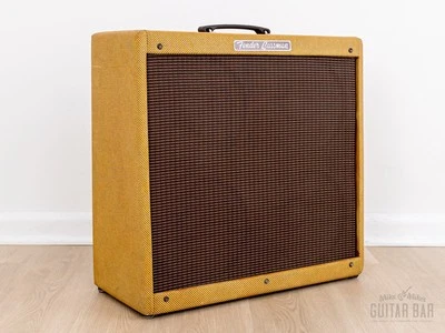 1959 Fender Bassman Tweed Vintage Tube Amp 5F6-A 4x10 w/ Jensen P10P - Image 1 of 4