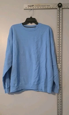 Athletic Works 女式浅蓝色运动衫 XL 码 — 第 1/4 张图片