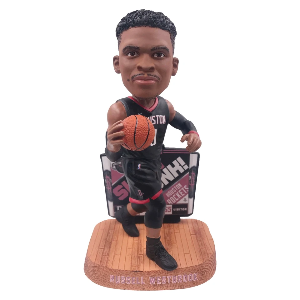 Marcador Russell Westbrook Houston Rockets Edición Especial Bobblehead NBA Foto 1 de 1