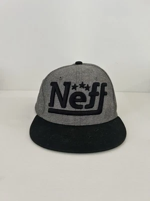 Sombrero ajustable Neff negro/gris para hombre Foto 1 de 4