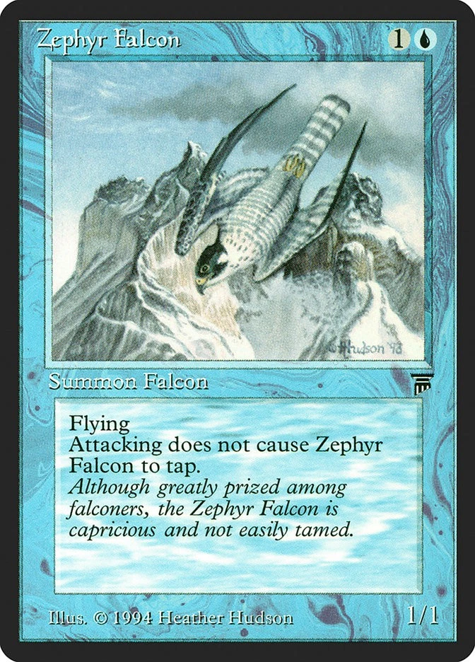 MTG Magic the Gathering Zephyr Falcon (86/310) Legends MP - Image 1 of 1