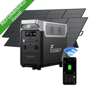 FOSSiBOT F3600PRO Tragbare Powerstation 3840Wh 3600W Solargenerator+2x420W Panel - Bild 1 von 24