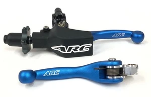 ARC Front Brake DC-8 Clutch Perch Levers Blue LTR450 LTZ 250 400 KFX400 - Foto 1 di 3