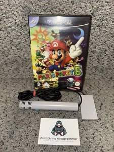 Mario Party 6 Nintendo GameCube mit Mikrofon - Picture 1 of 3