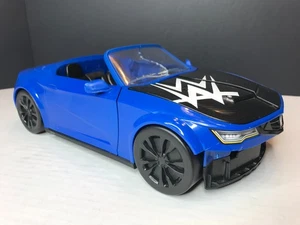 WWE Wrekkin' Slam Mobile The Rock 2018 Blue Wrestling Smash Car Breakaway - Bild 1 von 6