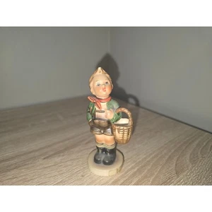 Vintage Hummel Figurine "Village Boy" TMK 3 51 3/0 3.5" Goebel Figure Germany - Picture 1 of 6