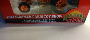 1/16 Allis Chalmers 6060  With Early Style Decal, 2024. Orange Chrome Version  - Picture 1 of 4