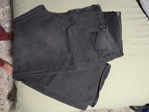 DG2 Diane Gilman Jeans Damen schwarz Denim gerades Bein groß 28WT  - Bild 1 von 6