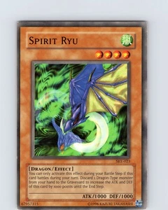 Yu-Gi-Oh TCG Spirit Ryu SKE-023 Unlimited Regular Common Card Played LP - Picture 1 of 2