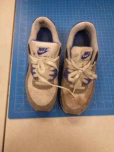 Scarpe da corsa Nike Air Max 90 uomo taglia 8 grigio blu sneakers atletiche retrò - Foto 1 di 12