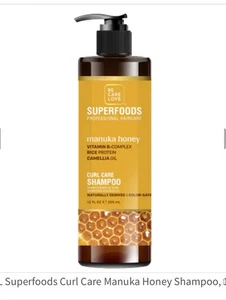 BCL Superfoods Curl Care Manuka Honey Shampoo, 12 oz - Picture 1 of 2