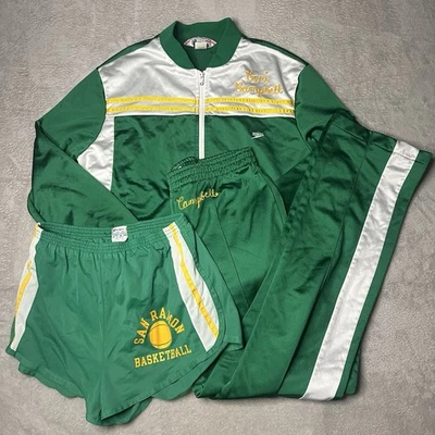 Verdadero Vintage Años 70 Speedo Traje de Pista Campeón Pantalones Cortos Punto de Cadena Paquete Talla M Foto 1 de 4