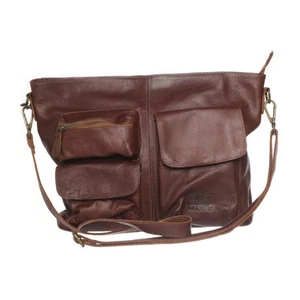 Leconi, Umhängetasche, Unisex (Erwachsene), Braun, 31, 8, 26 cm #z2U - Bild 1 von 6