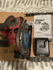 Bauer Hypermax (1772C-B) - 20V (6-1/2") Cordless Circular Saw w/1.5Ah Battery - Picture 1 of 3