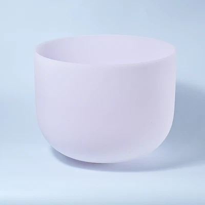TXTone  14 " Morganite Singing Bowl  174 Hz F Note Chakra Healing & Meditation - Image 1 of 2