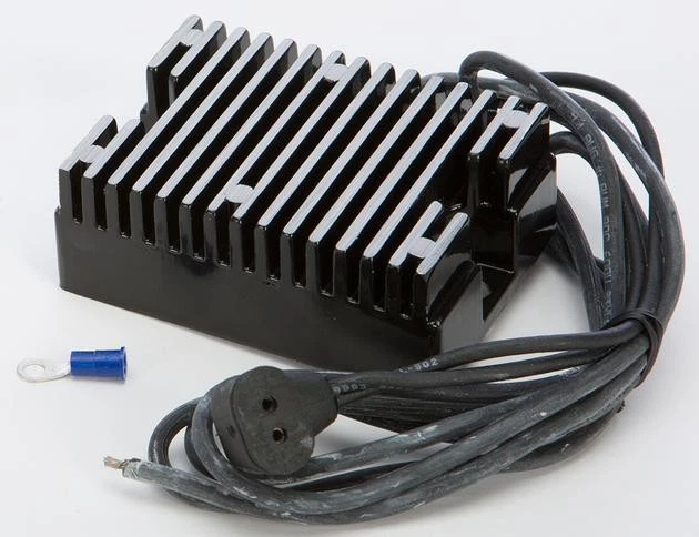 Regulador de voltaje de disco duro negro Harley Davidson Electra Glide/Tour Glide 1980 Foto 1 de 1