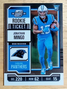 Panini Contenders Optic #77 Jonathan Mingo RC 2023 - Imagen 1 de 2