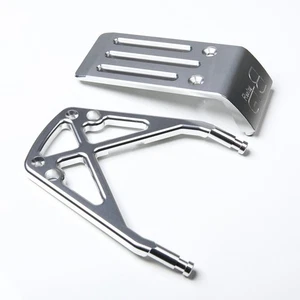 CNC Aluminum Front Bumper Skid Plate for 1/5 RC Car HPI Baja 5b SS 5SC Part - Picture 1 of 4